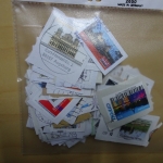 Bund Privatpost + Marke individual Briefausschnitte