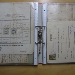 Österreich Sammlung mit Fiskalbelegen, Gebührenmarken, Dokumente