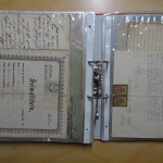 Österreich Sammlung mit Fiskalbelegen, Gebührenmarken, Dokumente