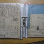 Österreich Sammlung mit Fiskalbelegen, Gebührenmarken, Dokumente