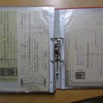 Österreich Sammlung mit Fiskalbelegen, Gebührenmarken, Dokumente