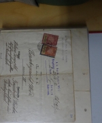 Österreich Sammlung mit Fiskalbelegen, Gebührenmarken, Dokumente