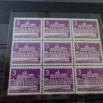 Berlin Michel 231 9er Block 1 Marke Punkt/Kreis neben dem Tor