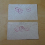 USA aus 410/441 7 Viererblock FDC