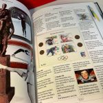 Norwegen Olympia Lillehammer 1994 Buch mit Marken