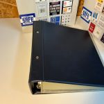 2 Stück Safe Compact blau mit 40 1er Hüllen