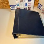 2 Stück Safe Compact blau mit 40 1er Hüllen