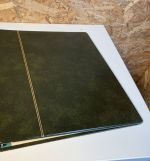 4 Lindner Binder Elegant mit Schuber olivgrün 18 Ring