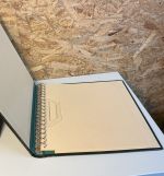 4 Lindner Binder Elegant mit Schuber olivgrün 18 Ring
