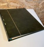 4 Lindner Binder Elegant mit Schuber olivgrün 18 Ring