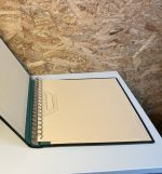 4 Lindner Binder Elegant mit Schuber olivgrün 18 Ring