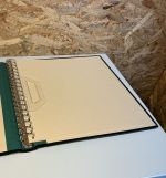 4 Lindner Binder Elegant mit Schuber olivgrün 18 Ring