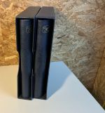 2 Kabe Klemmbinder Atlas blau mit Schuber