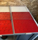 2 Lindner Münzboxen für 48 Münzen