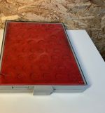 2 Lindner Münzboxen für 48 Münzen