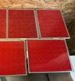 5 Lindner Münzboxen für 48 Münzen