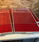 5 Lindner Münzboxen für 48 Münzen