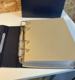 2 Safe Compact Alben blau inkl. Schuber