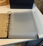 2 Safe Compact Alben blau inkl. Schuber