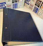 2 Stück Safe Compact blau mit 40 1er Hüllen