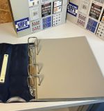 2 Stück Safe Compact blau mit 40 1er Hüllen
