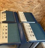 4 Lindner ETB Alben blau mit Hüllen
