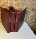 3 Lindner ETB Alben rot mit Hüllen