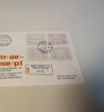 Schweiz ATM 1 A1-4 FDC