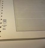 25 Stück Lindner T Blanko 6er 802602