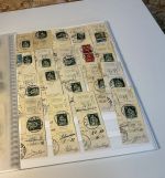 Schweiz 150 Paketkartenabschnitte mit sitzender Helvetia