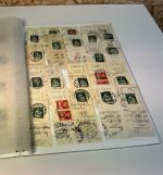 Schweiz 150 Paketkartenabschnitte mit sitzender Helvetia