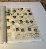 Schweiz 150 Paketkartenabschnitte mit sitzender Helvetia