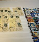 Schweiz 150 Paketkartenabschnitte mit sitzender Helvetia