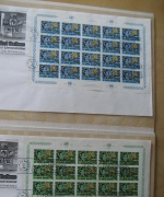 UNO New York Michel 299/300 Kleinbogen FDC