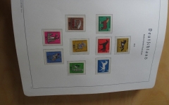 Bund 1968-1990 in Leuchtturm falzlos komplett