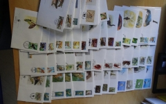 80 WWF Ersttagsbriefe 20 Kapitel