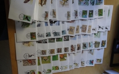 80 WWF Ersttagsbriefe 20 Kapitel