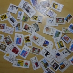 Bund Privatpost + Marke individual Briefausschnitte