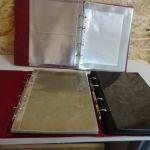 3 Philswiss Alben rot mit 75 Hüllen