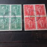 Bund Michel 217/18 Viererblock gestempelt