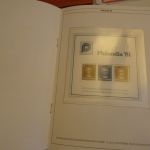 5 Belegmappen zur Philatelia 1981-84 + 1989