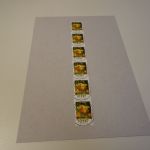 Bund Michel 2568 6er Streifen Vollstempel mit Nummer