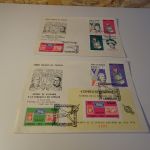 Paraguay Michel 1567-1574 + Block 84 FDC Weltraum