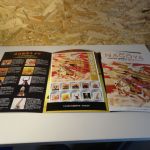 Japan 4 Folder Nagoga mit selbstklebenden Marken