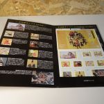 Japan 4 Folder Nagoga mit selbstklebenden Marken