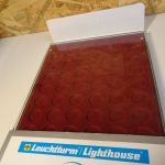 Leuchtturm Münzbox MB54 R/25 (für 2€ Münzen) 3 Stück