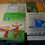 UNO Wien Jahresmappe 1996-1999 postfrisch