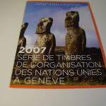 UNO Genf Jahresmappe 2007 postfrisch