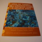 UNO Genf Jahresmappe 2003 postfrisch