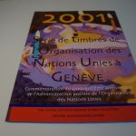 UNO Genf Jahresmappe 2001 postfrisch